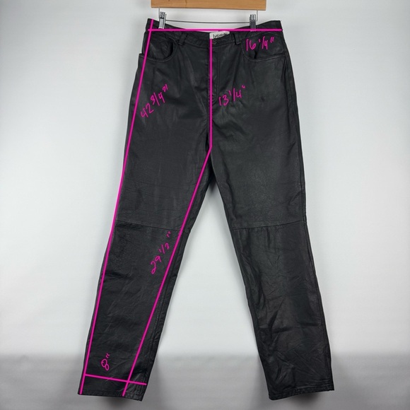 Bagatelle 100% Leather Pants – Women’s Size 16 – Straight Leg - Picture 6 of 6